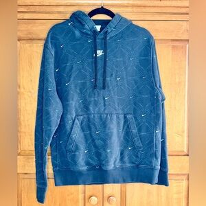 Nike Hoodie Embroidered Size Medium